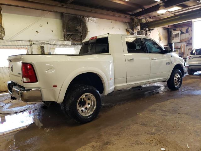 3C63DRML2CG292316 - 2012 DODGE RAM 3500 LARAMIE WHITE photo 3