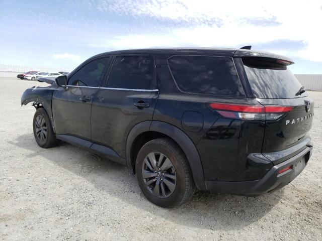 5N1DR3AAXNC215032 - 2022 NISSAN PATHFINDER S BLACK photo 2