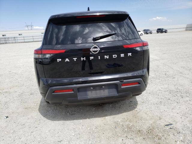 5N1DR3AAXNC215032 - 2022 NISSAN PATHFINDER S BLACK photo 6