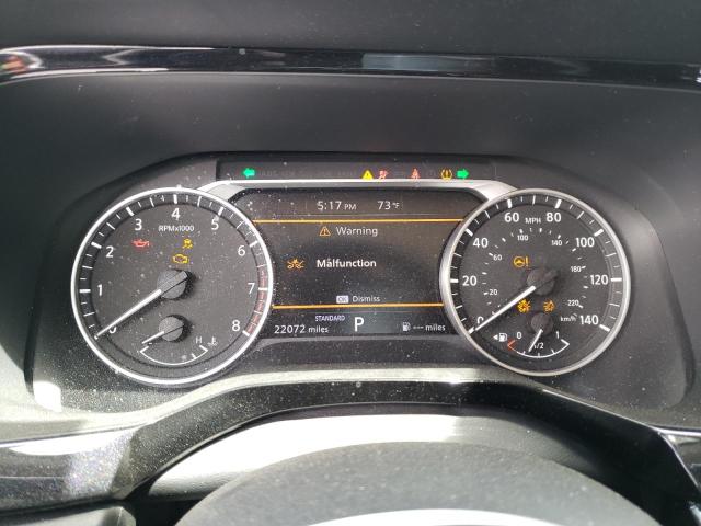 5N1DR3AAXNC215032 - 2022 NISSAN PATHFINDER S BLACK photo 9