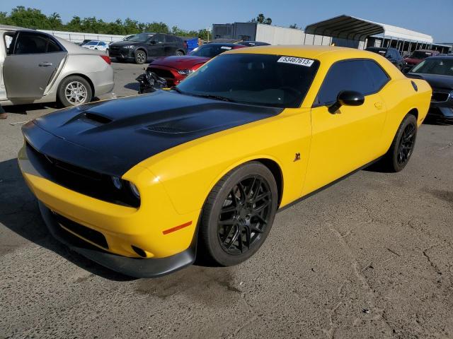 2C3CDZFJ2JH202345 - 2018 DODGE CHALLENGER R/T 392 YELLOW photo 1