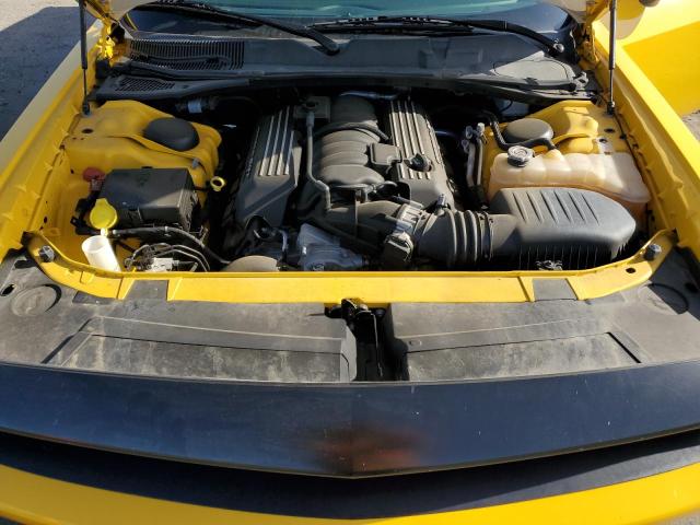 2C3CDZFJ2JH202345 - 2018 DODGE CHALLENGER R/T 392 YELLOW photo 11