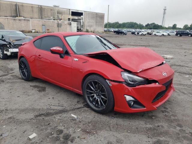 JF1ZNAA17E8702286 - 2014 TOYOTA SCION FR-S RED photo 4