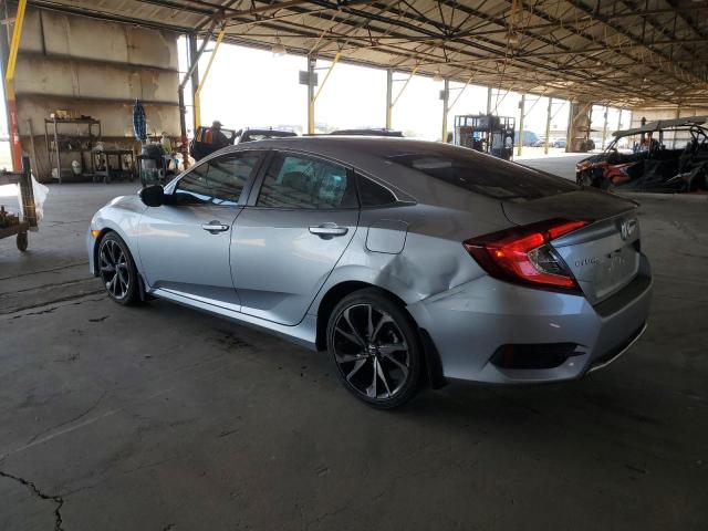 19XFC2F62KE049798 - 2019 HONDA CIVIC LX SILVER photo 2