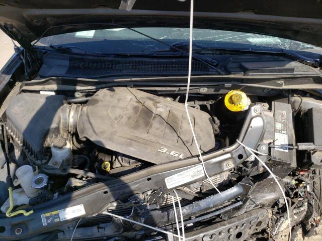 2C4RDGBG7GR237003 - 2016 DODGE GRAND CARA SE GRAY photo 7