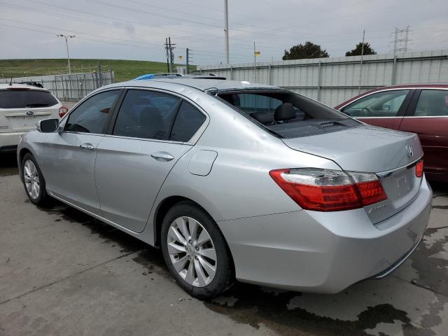 1HGCR2F89DA278313 - 2013 HONDA ACCORD EXL SILVER photo 2