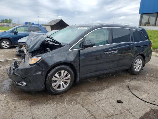 5FNRL5H67GB068506 - 2016 HONDA ODYSSEY EXL BLACK photo 1