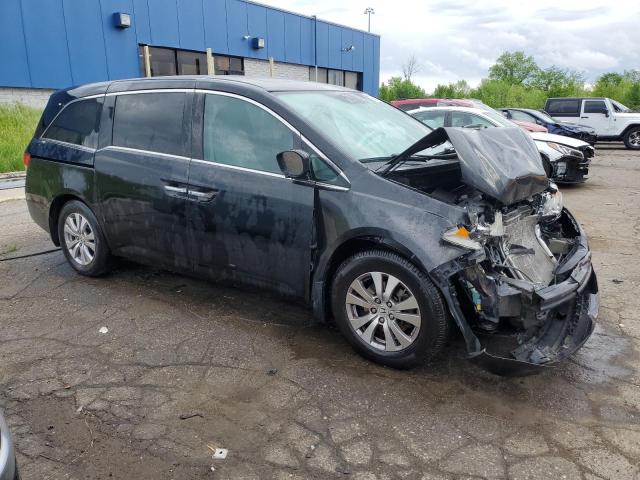 5FNRL5H67GB068506 - 2016 HONDA ODYSSEY EXL BLACK photo 4