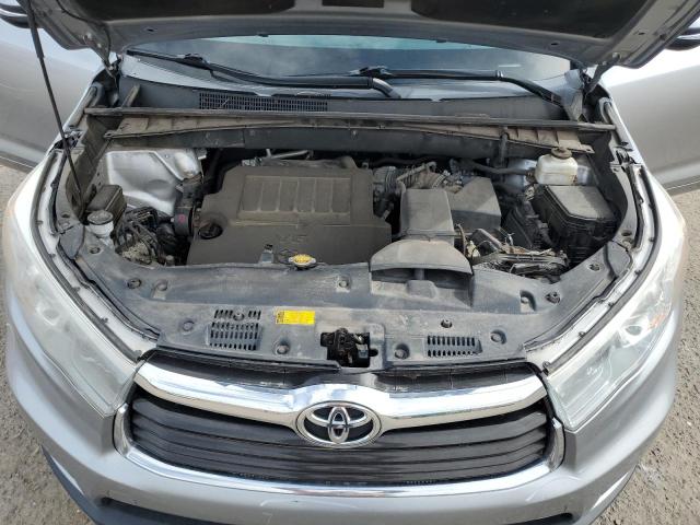 5TDJKRFH7FS128967 - 2015 TOYOTA HIGHLANDER XLE Silber Foto 11