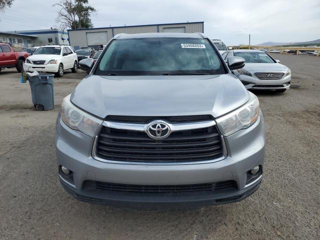 5TDJKRFH7FS128967 - 2015 TOYOTA HIGHLANDER XLE Silber Foto 5