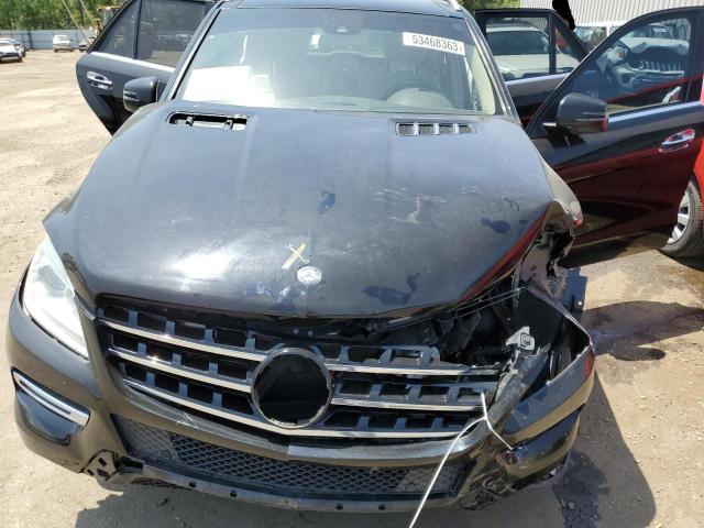 4JGDA5HB0CA045273 - 2012 MERCEDES-BENZ ML 350 4MATIC BLACK photo 12