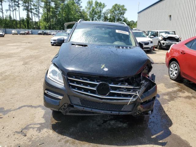 4JGDA5HB0CA045273 - 2012 MERCEDES-BENZ ML 350 4MATIC BLACK photo 5