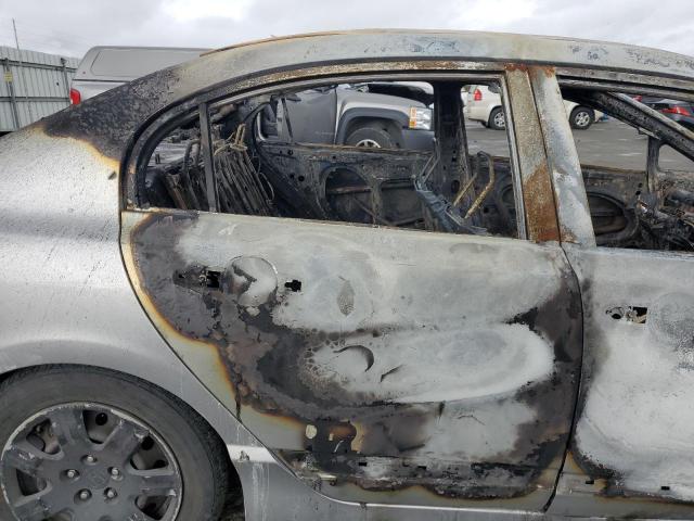 1HGFA15596L018538 - 2006 HONDA CIVIC LX GRAY photo 10