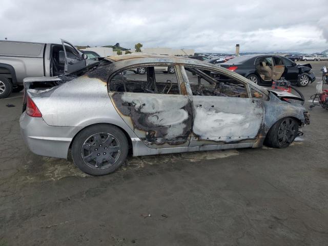 1HGFA15596L018538 - 2006 HONDA CIVIC LX GRAY photo 3