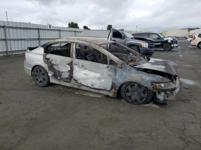 1HGFA15596L018538 - 2006 HONDA CIVIC LX GRAY photo 4