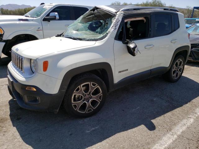 ZACCJBDT1GPD94011 - 2016 JEEP RENEGADE LIMITED WHITE photo 1