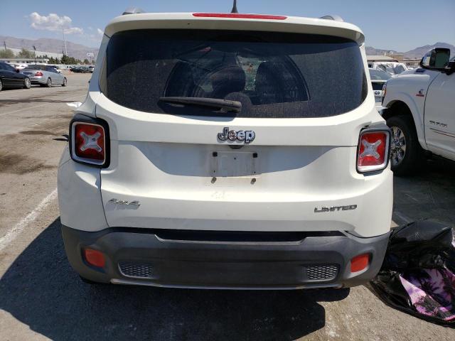 ZACCJBDT1GPD94011 - 2016 JEEP RENEGADE LIMITED WHITE photo 6