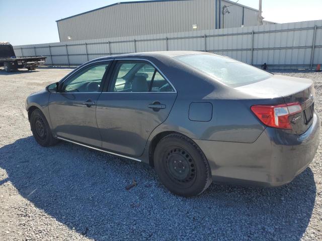 4T1BF1FK6CU587707 - 2012 TOYOTA CAMRY BASE GRAY photo 2