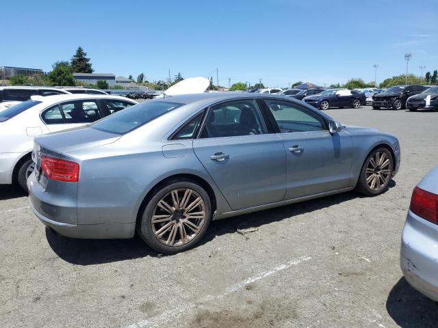 WAUAGAFDXEN003009 - 2014 AUDI A8 QUATTRO GRAY photo 3