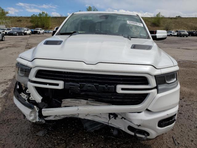 1C6SRFRT7LN345409 - 2020 RAM 1500 LARAMIE WHITE photo 5