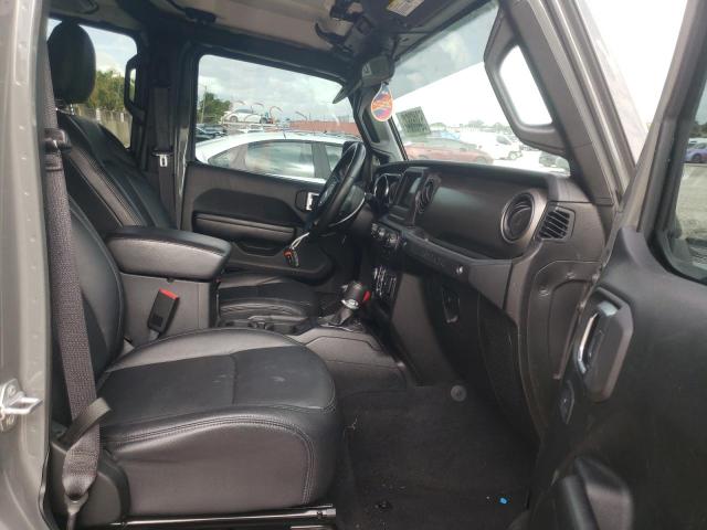 1C4HJXDN9LW223430 - 2020 JEEP WRANGLER U SPORT ნაცრისფერი ფოტო 5