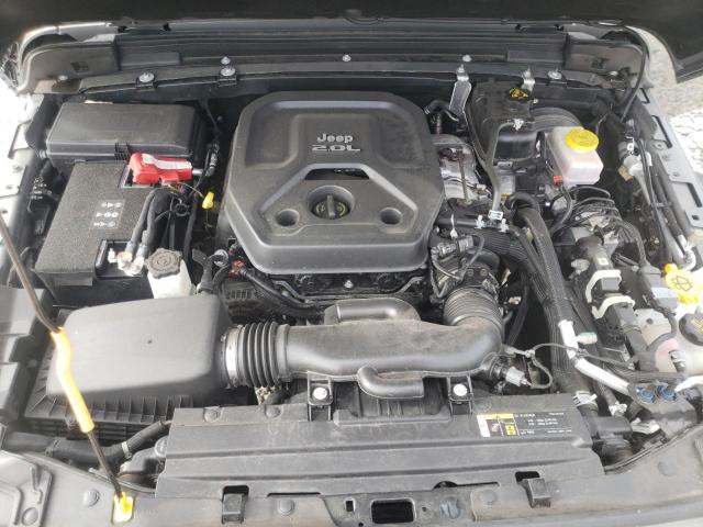 1C4HJXDN9LW223430 - 2020 JEEP WRANGLER U SPORT ნაცრისფერი ფოტო 7