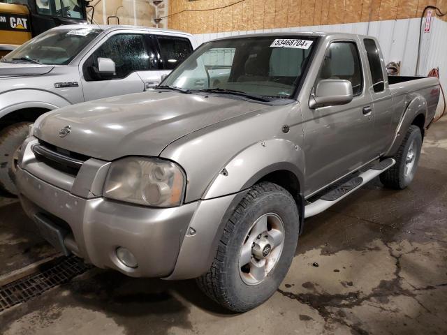 1N6ED26Y41C308742 - 2001 NISSAN FRONTIER KING CAB XE SILVER photo 1