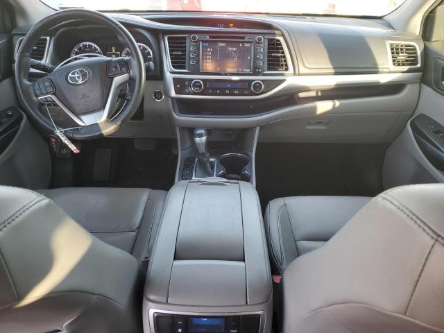 5TDKKRFH5FS086240 - 2015 TOYOTA HIGHLANDER XLE SILVER photo 8