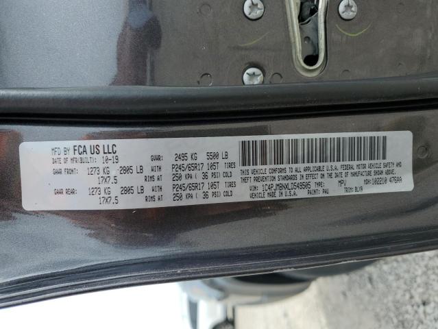 1C4PJMBNXLD549505 - 2020 JEEP CHEROKEE TRAILHAWK GRAY photo 13