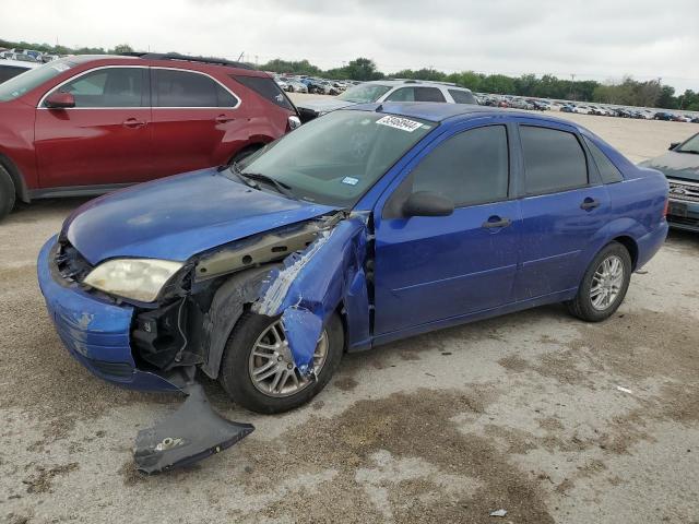 1FAFP34N56W121356 - 2006 FORD FOCUS ZX4 BLUE photo 1