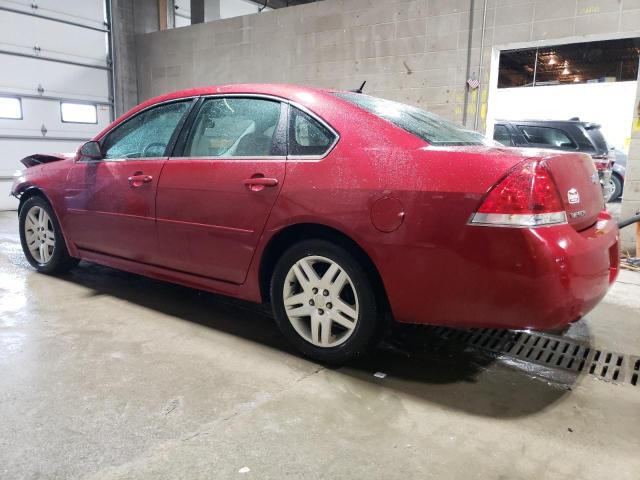 2G1WB5E36F1133405 - 2015 CHEVROLET IMPALA LIM LT RED photo 2