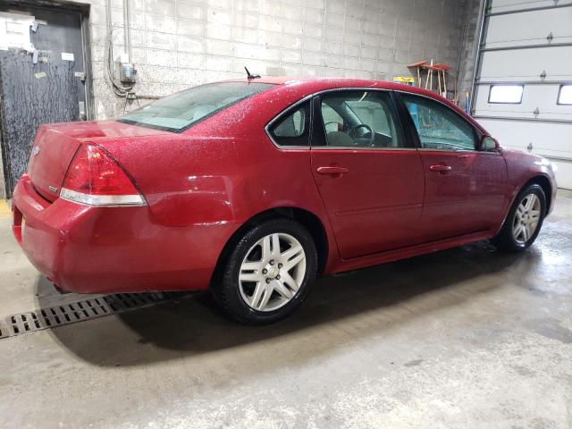 2G1WB5E36F1133405 - 2015 CHEVROLET IMPALA LIM LT RED photo 3