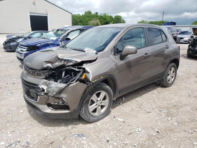 KL7CJNSB0LB335710 - 2020 CHEVROLET TRAX LS BROWN photo 1