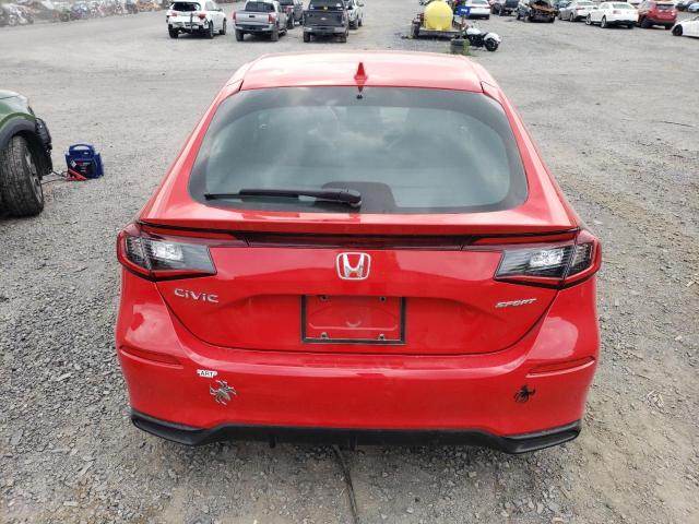 19XFL2H80NE021579 - 2022 HONDA CIVIC SPORT 红色 照片 6