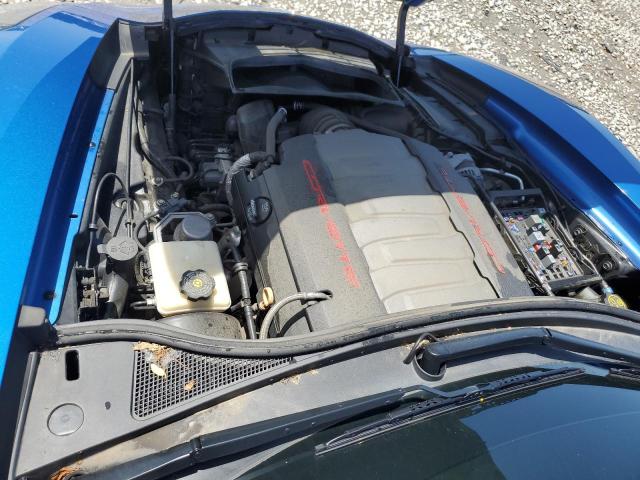 1G1YB2D77G5102708 - 2016 CHEVROLET CORVETTE STINGRAY 1LT BLUE photo 11
