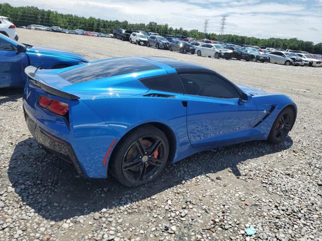 1G1YB2D77G5102708 - 2016 CHEVROLET CORVETTE STINGRAY 1LT BLUE photo 3
