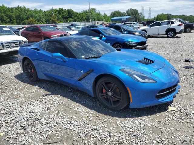 1G1YB2D77G5102708 - 2016 CHEVROLET CORVETTE STINGRAY 1LT BLUE photo 4
