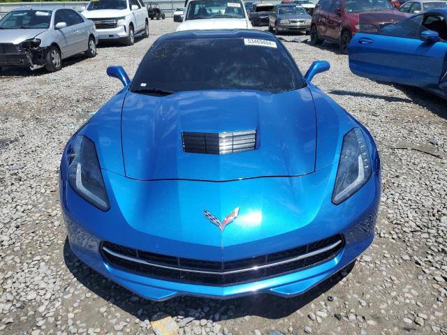 1G1YB2D77G5102708 - 2016 CHEVROLET CORVETTE STINGRAY 1LT BLUE photo 5