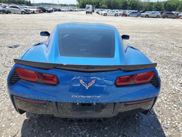 1G1YB2D77G5102708 - 2016 CHEVROLET CORVETTE STINGRAY 1LT BLUE photo 6