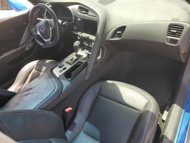 1G1YB2D77G5102708 - 2016 CHEVROLET CORVETTE STINGRAY 1LT BLUE photo 8