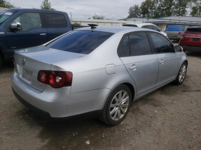 3VWRA7AJ7AM066707 - 2010 VOLKSWAGEN JETTA WOLFSBURG SILVER photo 3