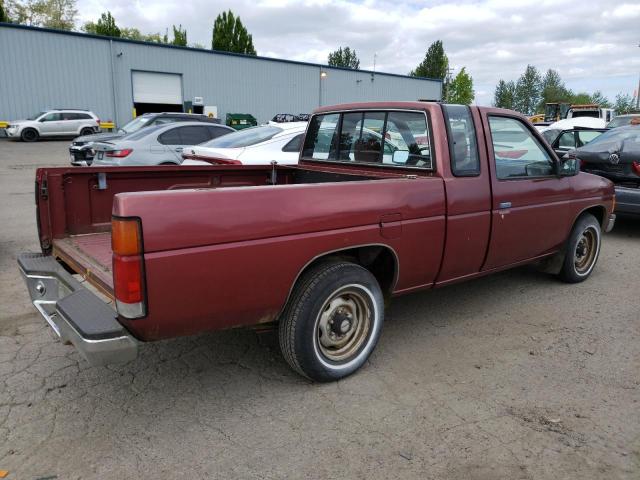 1N6HD16S2GC395133 - 1986 NISSAN D21 KING CAB MAROON photo 3