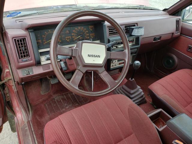 1N6HD16S2GC395133 - 1986 NISSAN D21 KING CAB MAROON photo 8