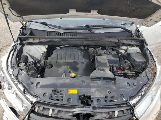 5TDKKRFH2ES011476 - 2014 TOYOTA HIGHLANDER XLE 白色 照片 12