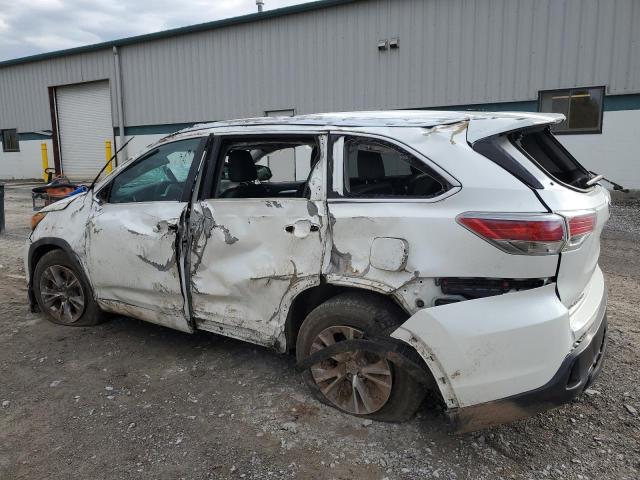 5TDKKRFH2ES011476 - 2014 TOYOTA HIGHLANDER XLE 白色 照片 2