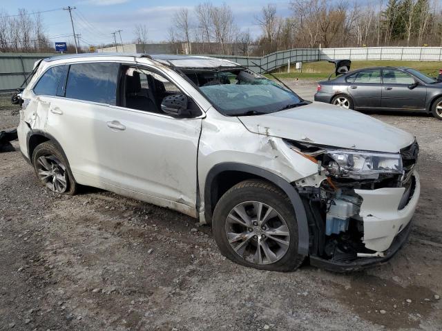 5TDKKRFH2ES011476 - 2014 TOYOTA HIGHLANDER XLE 白色 照片 4