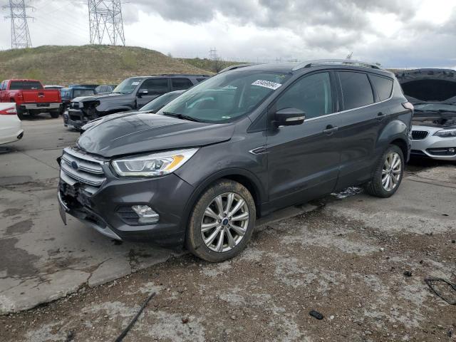 1FMCU9JD5HUC76620 - 2017 FORD ESCAPE TITANIUM CHARCOAL photo 1