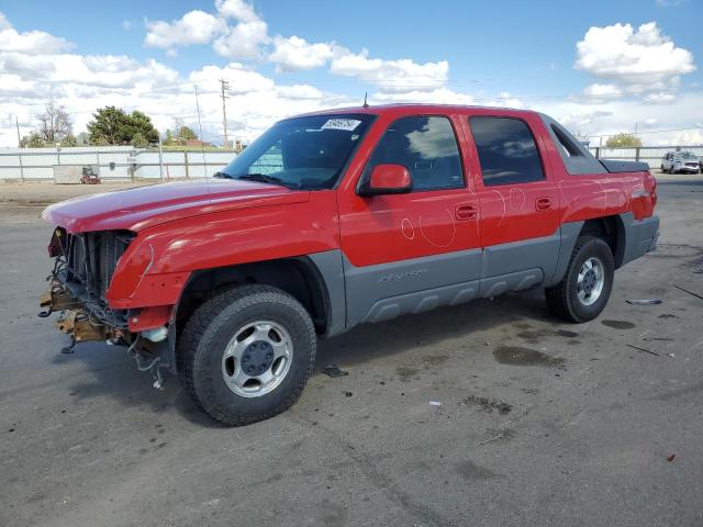 2002 CHEVROLET AVALANCHE K1500, 