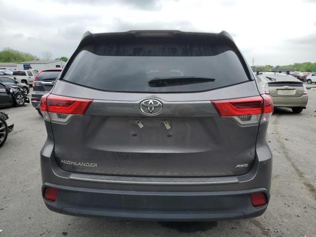 5TDBZRFH8KS945553 - 2019 TOYOTA HIGHLANDER LE BROWN photo 6