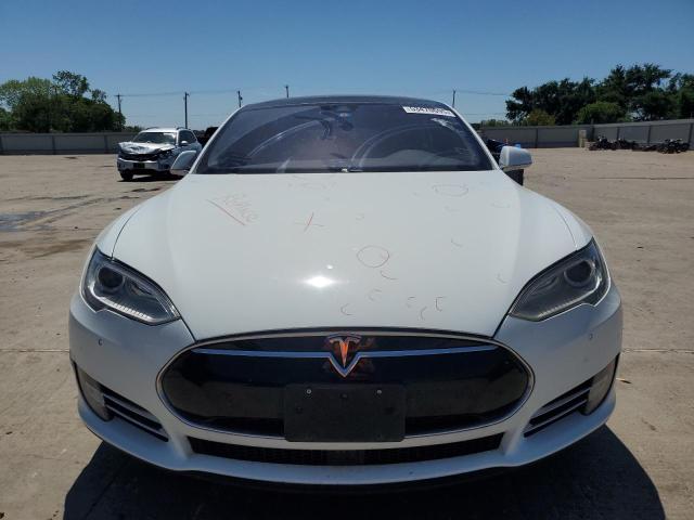 5YJSA1E11GF136081 - 2016 TESLA MODEL S WHITE photo 5